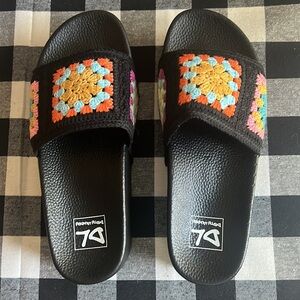 Dirty laundry shoes.